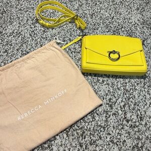 Yellow Rebecca Minkoff Crossbody Purse